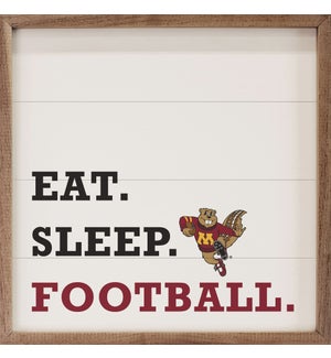 Eat Sleep Football University Of Minnesota